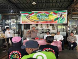 Dirbinmas Sosialisasi Aplikasi “Mabbulo Sibatang” Didepan Komunitas Ojol