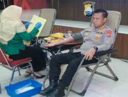 Peringati Hari Jadi Humas Polri ke-74, Bid Humas Polda Sulsel Gelar Aksi Donor Darah