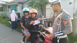 Satlantas Polres Luwu Utara Gencarkan Edukasi Keselamatan dalam Operasi Zebra Pallawa 2025