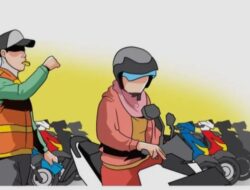 Adu Mulut Antara Pengendara Sepeda Motor dan Keluarga Tukang Parkir di Depan Toko Alaska, Makassar