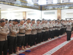 Dit Polairud Polda Sulsel Gelar Sholat Gaib dan Istighosah untuk Korban Bencana Alam di Sumut, Sumbar dan Aceh