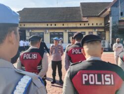 Mitigasi Pelanggaran Jadi Sorotan, Kasipropam Beri Pengarahan pada Apel Fungsi Polres Luwu Utara