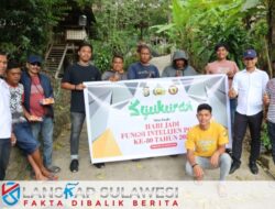 Syukuran Hari Jadi Fungsi Intelijen ke-80, Satuan Intelkam Polres Enrekang Berbagi Bingkisan Kepada Masyarakat