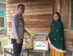 Polri Hadir di Tengah Musibah, Polsek Malangke Barat Salurkan Bantuan untuk Korban Puting 