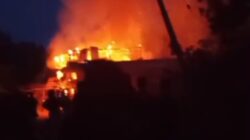 Satu Unit Rumah di Desa Sibanawa Dilalap Api, Kerugian Ditaksir Ratusan Juta Rupiah