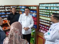 Taruna Ikrar Tinjau Instalasi Farmasi RSUP Wahidin Sudirohusodo, arahan presiden Prabowo Subianto Perkuat Perang Melawan TBC di Sulawesi Selatan