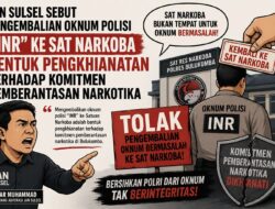 Aktivis Anti Narkoba Desak Kapolda Sulsel Evaluasi Penempatan “INR” di Bulukumba