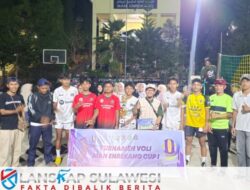 Setelah Loloskan Siswa ke Tim Soeratin GASMA Enrekang, SMP Satap 8 Baraka Kini Raih Runner-up Voli MAN Enrekang Cup I